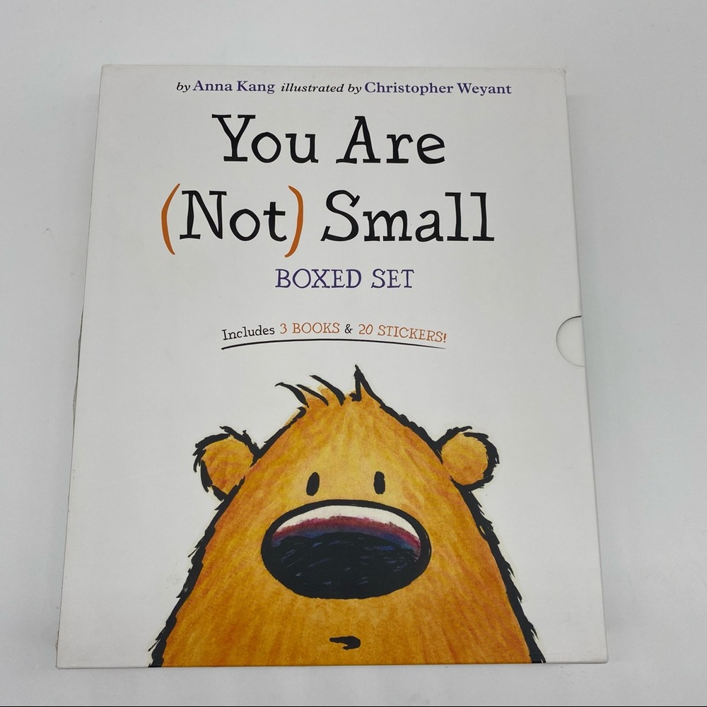You Are (Not) Small boxed set of 3 hardcover books